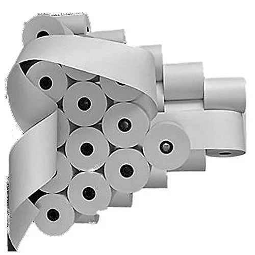 Farbbandfabrik Original 40 stück Thermorollen -80/80m/12 - für Epson TM-T88 Thermopapier weiß