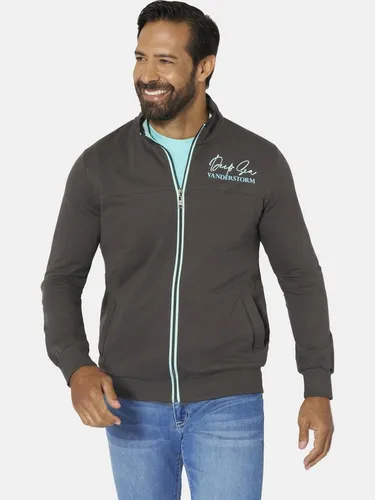 Jan Vanderstorm Sweatjacke JAVALD mit seitlichen Leistentaschen