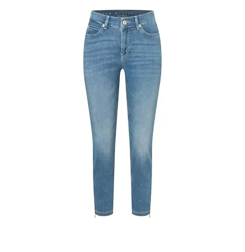 MAC Dream Wonderlight Denim Damen Jeans - W32/L27, Simple Blue Washed - Stylische Jeans für Damen mit traumhaft leichtem Denim, ideal für den Alltag und perfekt kombinierbar.