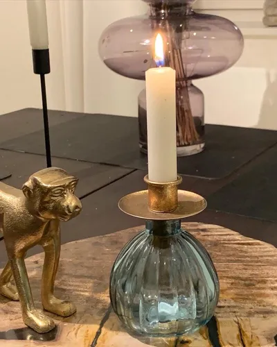 Kerzenhalter für Flaschen Gold Kerzenhalteraufsatz Flaschenaufsatz Vintage-Stil