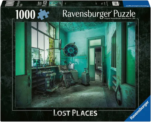 Ravensburger Puzzle Lost Places, The Madhouse, 1000 Puzzleteile, Made in Germany