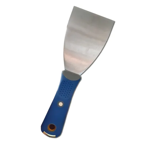 Contractor Profi Spachtel Stoßspachtel Rostfrei Edelstahl steif 2KErgo-Grip 75mm