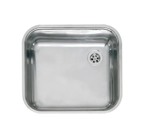 REGINOX Edelstahlspüle L18 4035 VP-CC, 44,5/39,3 cm - Hochwertige Edelstahlspüle L18 4035 VP-CC, ideal für professionelle Küchen. Mit extra tiefem Ablauf und einfacher Reinigung. Perfekt für den anspruchsvollen Einsatz.