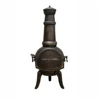 Monstershop Gusseisen Terrassenofen – Eleganter Wärmegeber für den Garten