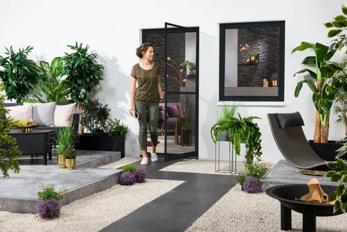 hecht international Insektenschutz-Tür MASTER SLIM+, BxH: 120x240 cm inkl. Zargenrahmen