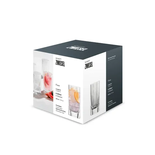 ZWIESEL Longdrinkglas-Set FAVE DH 7.70x14.80 cm transparent