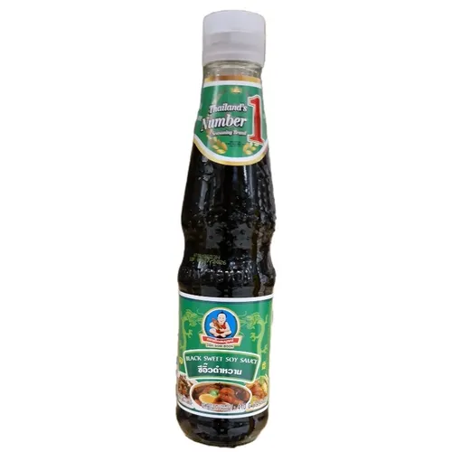 Healthy Boy Brand: Thailändische süße Dunkle Sojasauce mit grünem Etikett, 410 g