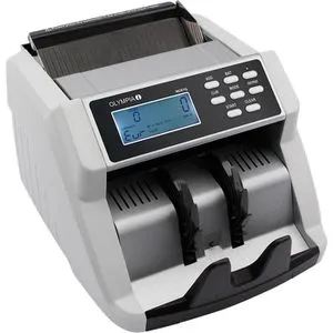 Olympia NC 570 Geldscheinzähler Wertzähler MT MG - Card-Reader mit CIS-Prüfung, 1000 Noten/min Zählgeschwindigkeit und geprüfter Sicherheit von der Europäischen Zentralbank.