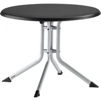 KETTLER Klappstuhl und Alu Klapptisch rund 85cm