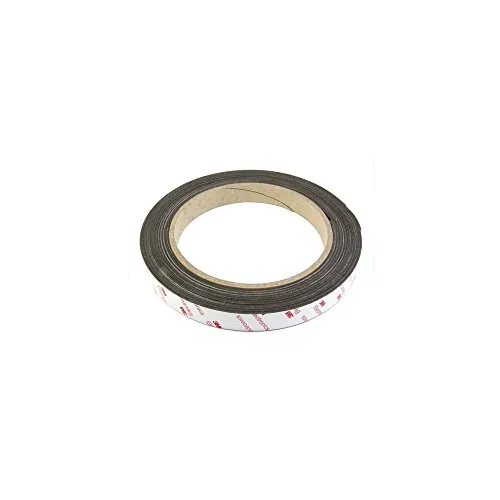 NeoFlex® 19mm Wide Flexible Neodymium Magnetic Strip - 3M Self Adhesive (1 Metre Length - 2 x 0.5M)