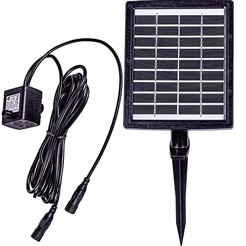 STILISTA Solarpumpe 2,8 W, bis 100 cm Förderhöhe