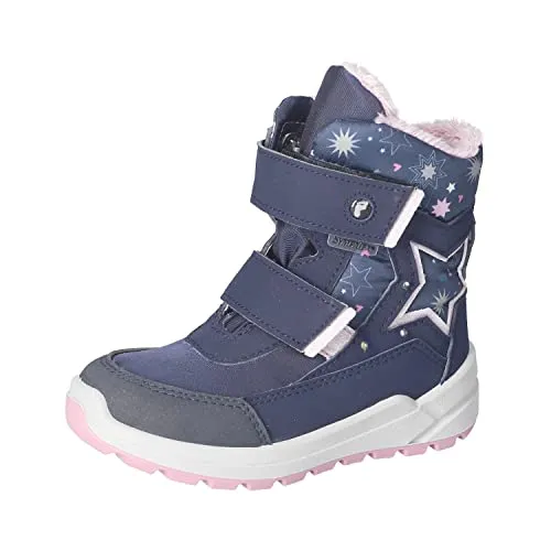 RICOSTA Mädchen Winterstiefel Glori - Wasserdichte Boots mit Blinklicht - Stiefel für Mädchen, 100% wasser- und winddicht dank Sympatex, gefüttert für warme Füße im Winter, ideal für Outdoor-Aktivitäten.