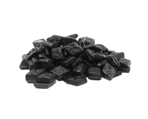 Fruchtgummi Bären & Co. Süßigkeit, Lakritz Rauten zuckerfreies festes salziges Lakritz zuckerfrei 300g