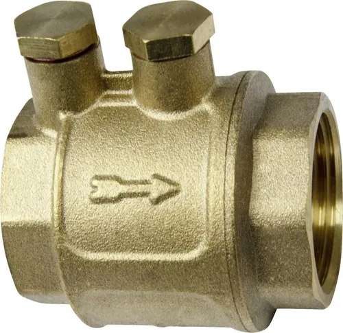 Cornat Zwischenventil mit Entleerung IG 1 - Teich- & Brunnenanschlüsse & Pumpenteile, hochwertiges Metallventil mit Entleerungsfunktion für eine einfache Wartung und optimale Kontrolle der Wasserzufuhr.