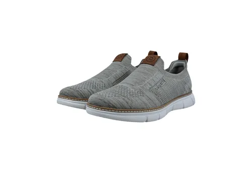 Bugatti Slipper Grau in Gr. 46 - Bequeme Slipper in Grau, ideal für den Alltag. Aus atmungsaktivem Mesh, mit flachem Absatz und mittlerer Weite für optimalen Tragekomfort.