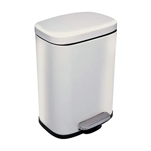 HTI-Living Mülleimer Treteimer 5 L Soft Close - Haushaltszubehör: Eleganter 5L Kosmetikeimer mit Soft Close Mechanismus für leises Schließen und müheloses Öffnen per Fußpedal - ideal für Bad und Küche.