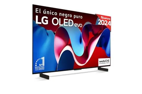 LG Smart TV 42C44LA - 42 Zoll 4K Ultra HD OLED, mit AMD FreeSync für flüssiges Gaming und erstklassige Bildqualität