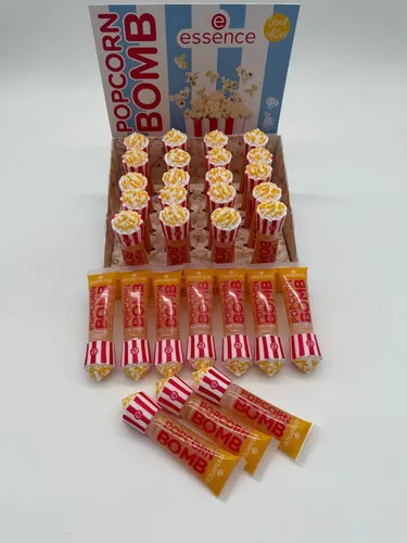 essence POPCORN BOMB Shiny Lipgloss von essence