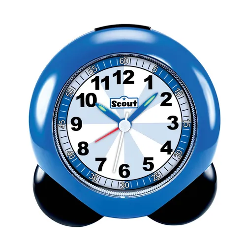 Scout Jungen Wecker Alarm Roundabout blau 280001060