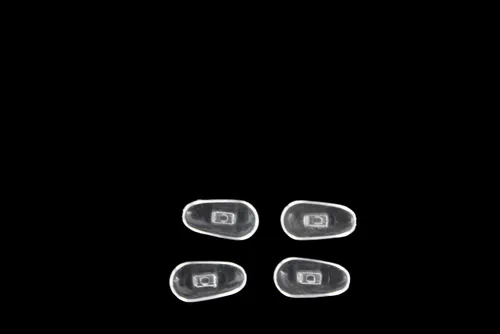 optiker-dietrich.de Brillenetui Silikonbrillenpads Klicksystem (Tropfen 13mm)