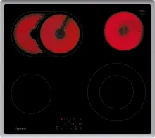T16SBN1L0 Elektrokochfeld - Kochfeld mit 4 leistungsstarken Kochzonen, ideal für schnelles und effizientes Kochen in Ihrer Küche.