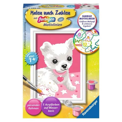 Ravensburger CreArt, Malen nach Zahlen - Chihuahua