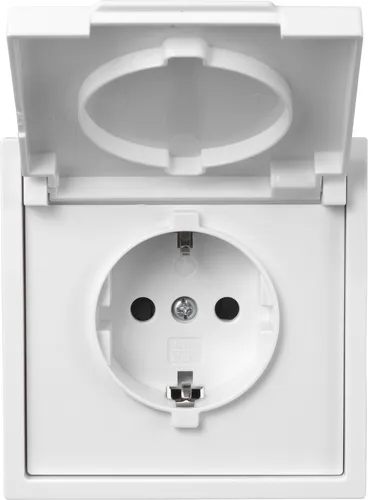 Schutzkontakt-Steckdose McPower Shallow 250V/16A UP IP44 Steckanschluss