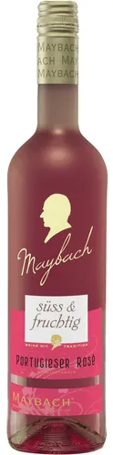 Maybach Portugieser Rosé süss & fruchtig 9,0 % vol 0,75 Liter