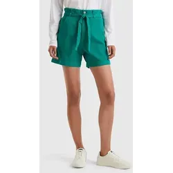 Benetton Jeans-Shorts in Petrol - 36 von Benetton