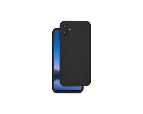 4smarts Smartphone-Hülle 4smarts Silicone Case Cupertino f. Samsung Galaxy A14 schwarz