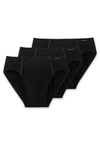 Schiesser Herren Essentials Slip 3er Pack - Herren-Slips aus der SCHIESSER-Serie Essentials mit weichem Bund und optimalem Sitz in elastischer Single-Jersey-Qualität.