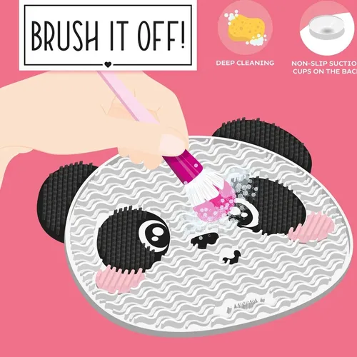 LEGAMI REINIGUNGSPAD FÜR MAKE - UP PINSEL PANDA NEU OVP