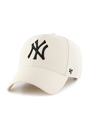 '47 Brand Snapback Cap - MLB New York Yankees Natural - Stylische Snapback Cap aus hochwertigem Acryl, perfekt für echte Baseball-Fans und ideal für den Alltag oder das Stadion.