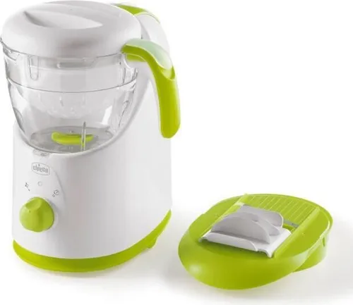 CuociPappa EASY MEAL Chicco® - Multifunktionaler Babynahrungszubereiter, der das Kochen und Pürieren von gesunden Mahlzeiten für Ihr Baby erleichtert.