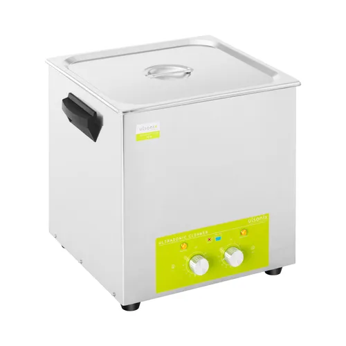 Ulsonix Ultraschallreiniger 15 L - Effektive Reinigung für Schmuck und mehr - Ultraschallreiniger - 15 Liter - 240 W - Ideal für die professionelle und private Reinigung von Schmuck, Brillen und Metallteilen mit energieeffizienter Technologie und stufenlos einstellbarem Timer.