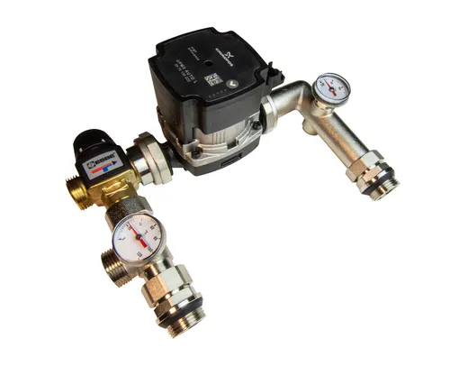 Produktbild Grundfos Festwertregelset Pumpengruppe für Fußbodenheizung 1