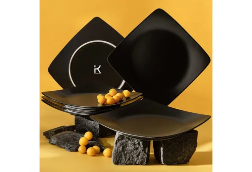 Teller Schwarz von KONSIMO®