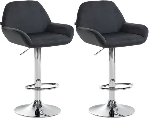 furnicato Barhocker 2er Set Braga