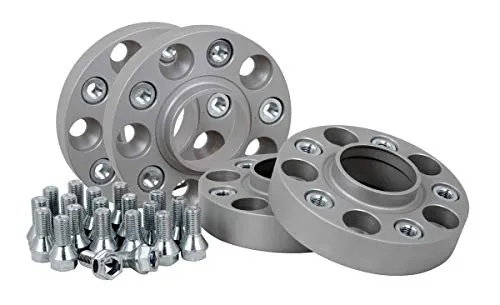 Spurverbreiterung Aluminium 4 Stück (20/30 mm pro Scheibe / 40/60 mm pro Achse) inkl. TÜV-Teilegutachten kompatibel mit MB MERCEDES-BENZ GLC Coupe (C253) (2016-2023)
