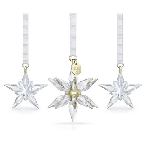 Weihnachtsbaumschmuck Gold von Swarovski