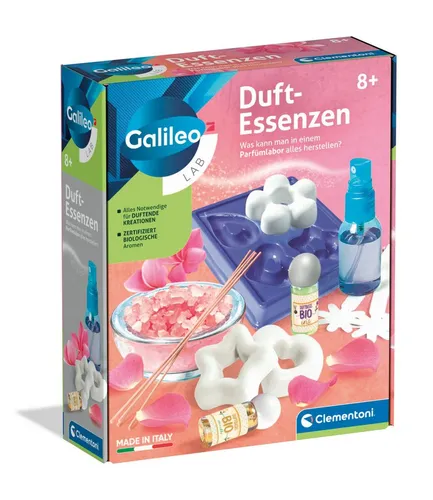 Clementoni® Experimentierkasten Galileo Lab, Duft-Essenzen, Made in Europe