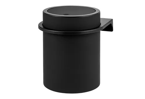 bremermann Kosmetikeimer SAVONA inkl. Wandhalterung 5,5 Liter Kunststoff schwarz