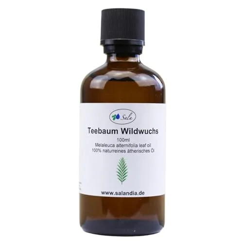 Sala Teebaumöl Wildwuchs ätherisches Öl naturrein 100 ml Glasflasche