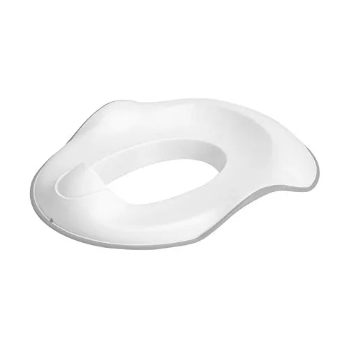 Ubbi einstellbarer Toilettentrainer, leicht zu reinigender Töpfchentrainingstrainer, Grau