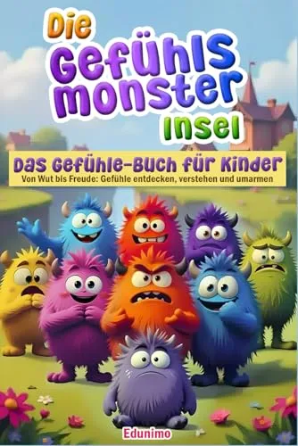 Die Gefühlsmonster Insel - Das Gefühle-Buch für Kinder: Von Wut bis Freude Gefühle entdecken, verstehen und umarmen
