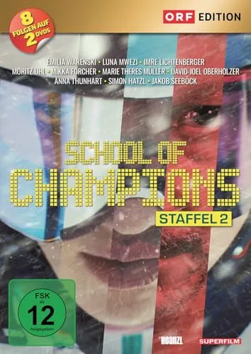 School of Champions - Staffel 2 [2 DVDs] - Packende Sportdrama-Serie für Jugendliche, freigegeben ab 12 Jahren – ideal für Fans von Teamgeist und Wettkampf!
