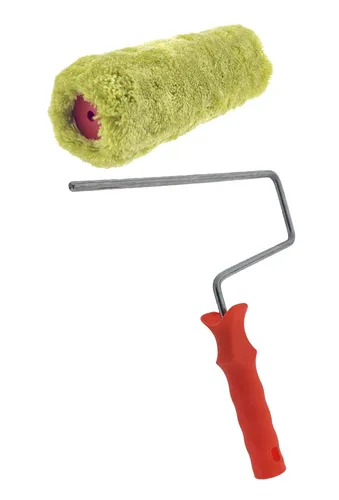 Maler-Steckbügel 25 cm+1 Fassaden-Ersatzwalze Farbroller Farbwalze Malerwalze 1