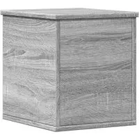 vidaXL Truhe, Spielzeugbox mit Stauraum - Sitzbänke & -truhen: Vielseitige Aufbewahrungslösung aus langlebigem Holzwerkstoff, ideal für Wohnzimmer und bietet zusätzlich Platz für Snacks und Deko.