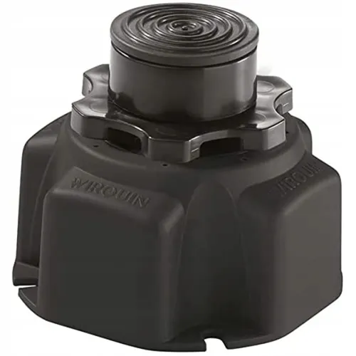 Wirquin 6er Set Duschwannenfüße verstellbar schwarz 30720239