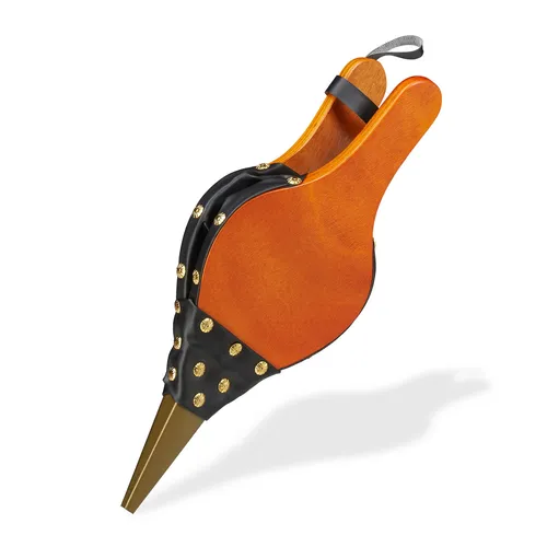 Blasebalg Grillgebläse Handfeuerbalg Kaminblasebalg rustikal 440 g 39 cm